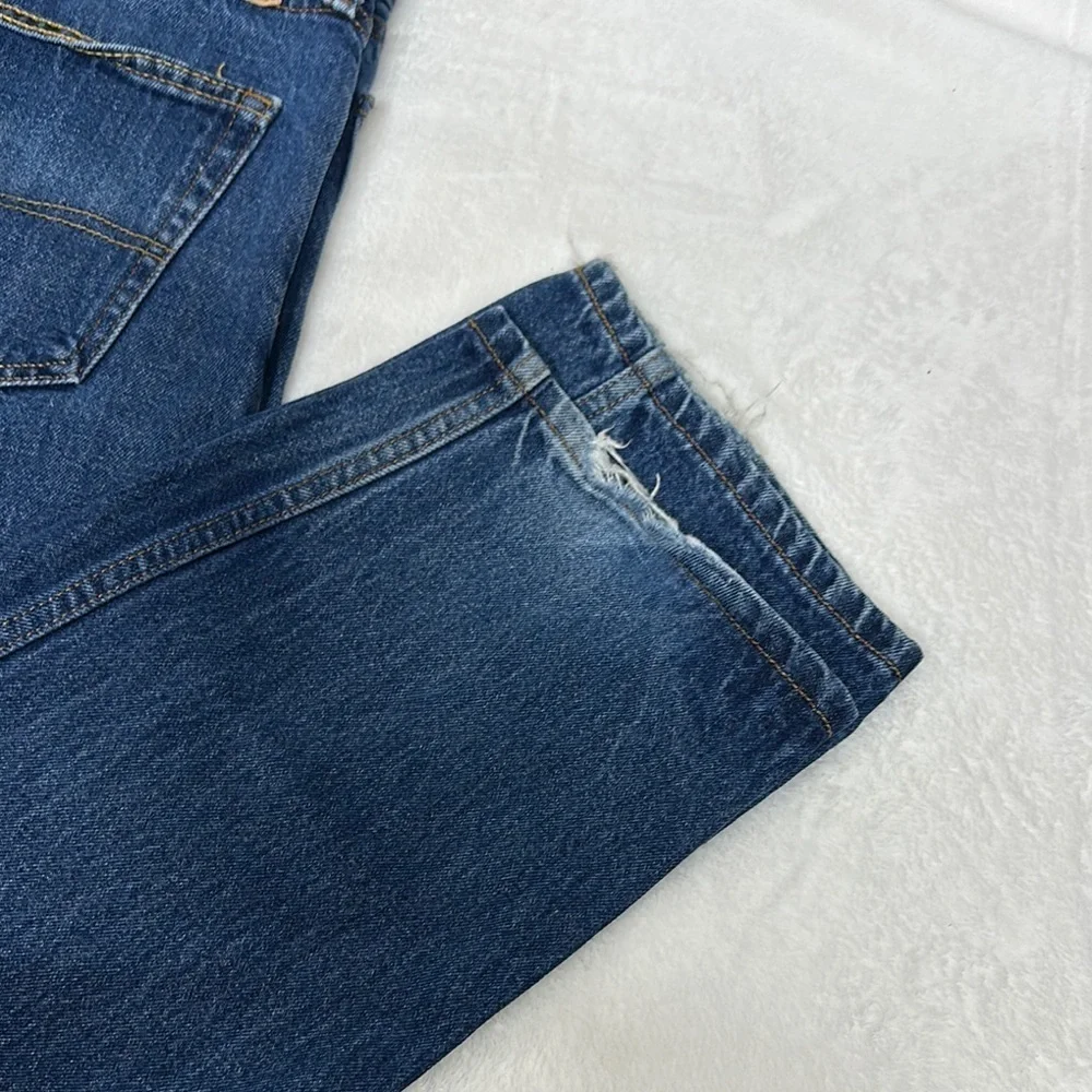 Levi's 505 Blue Straight Jeans 38x32